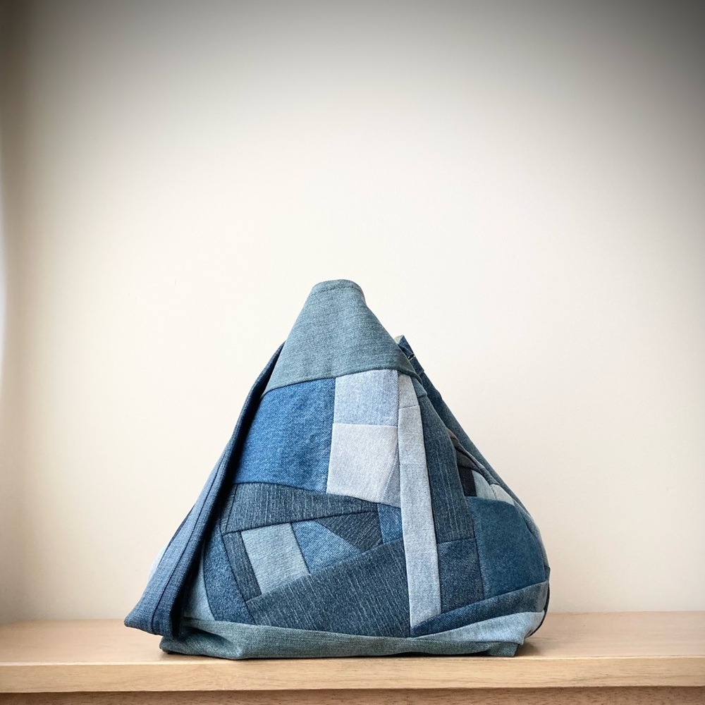 joodito origami japanese dumpling bag sling oversized slouchy hobo crossbody eco - Picture 7 of 10